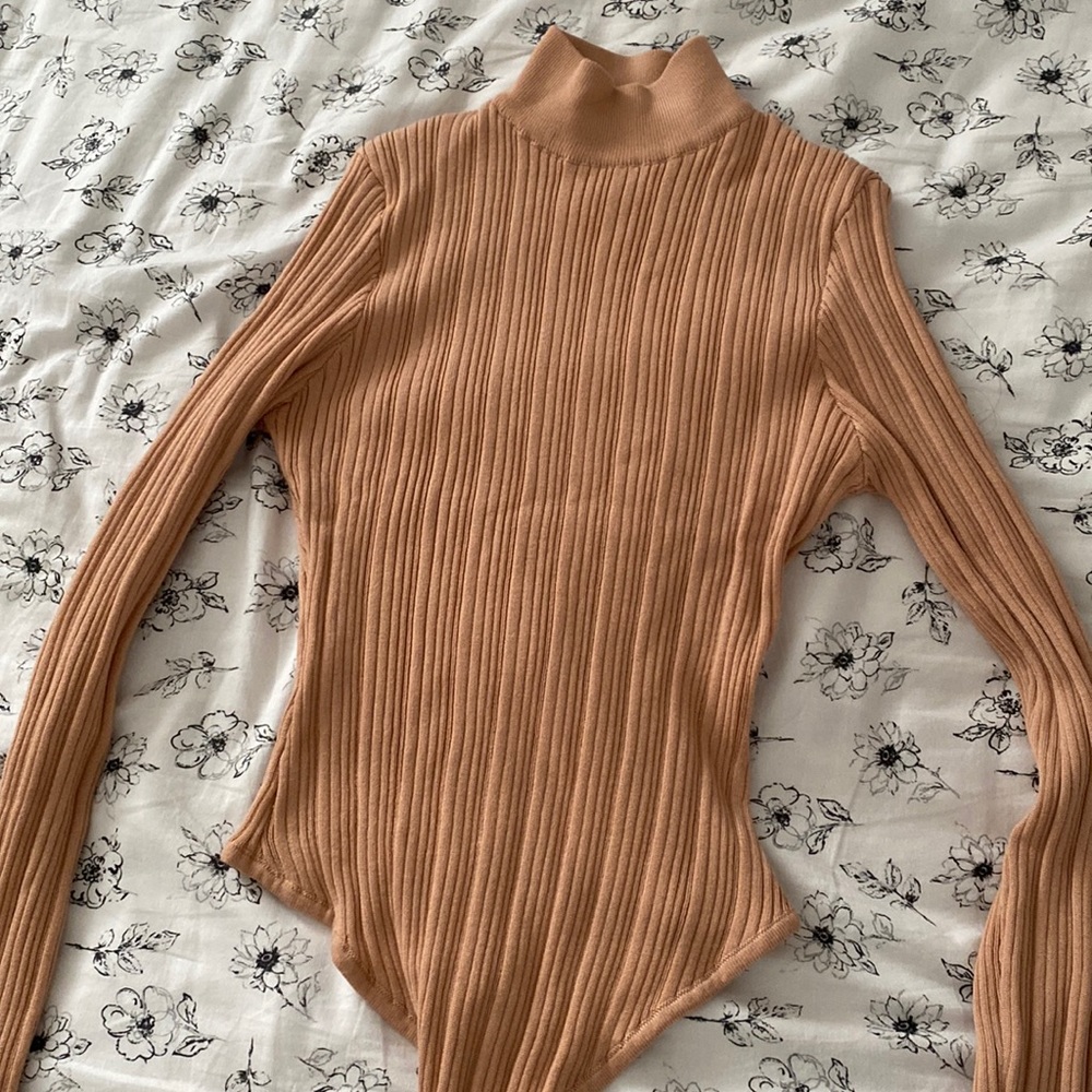 Missguided Peach bodysuit